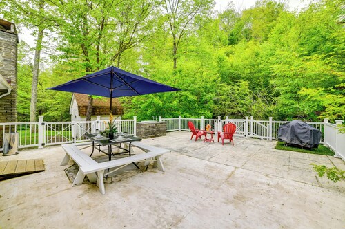 Serene Home w/ On-Site Brook in Callicoon Center