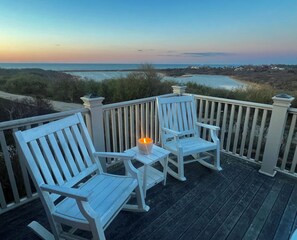 Terrace/patio - Adorable Cliffside Home with Breathtaking Views (Nantucket)