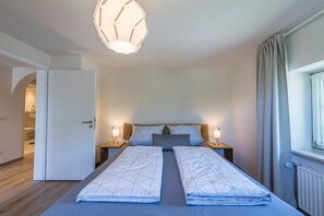 2 Schlafzimmer, kostenloses WLAN, Bettwäsche