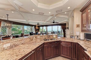 Fridge, stovetop, dishwasher - Vista Grande 1 - Sul Mare - Anna Maria Island - By Island Real Estate Vacations (Holmes Beach)