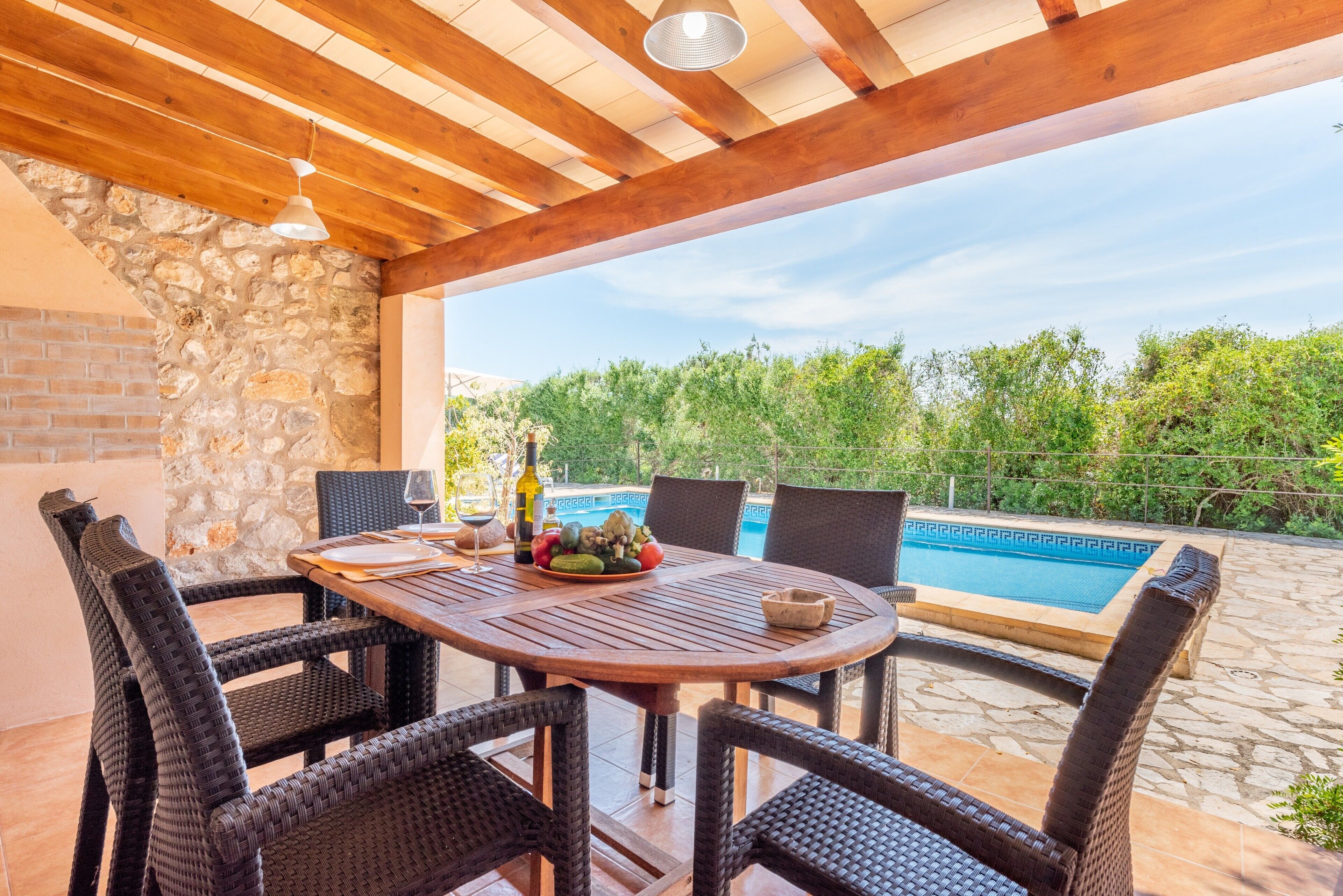 Udendørs spisemuligheder