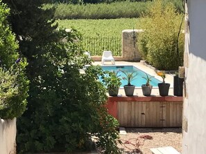 Pool - Serene Holiday Home in Domazan With Private Swimming Pool (Domazan)