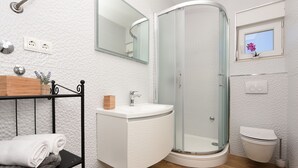 Dusche, Handtücher