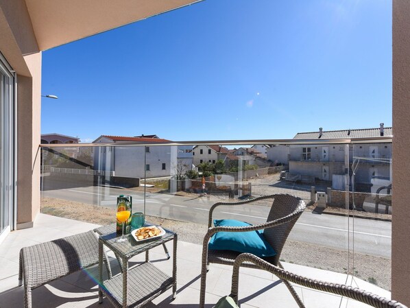 Balcony - Modern Apartment in Vir With Sea Nearby (Vir)