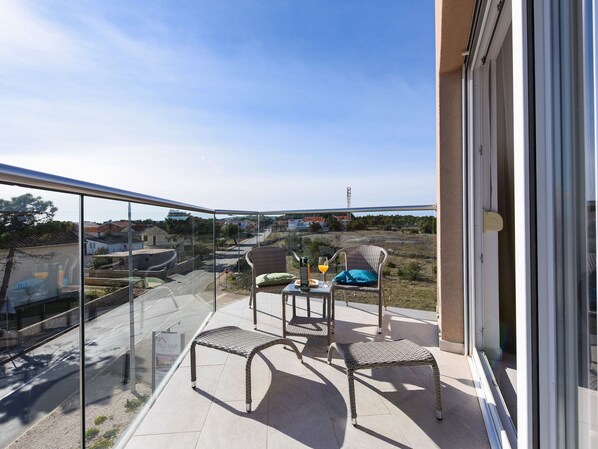 Balcony - Alluring Apartment in Vir With Sea Nearby (Vir)