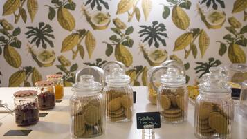 Daily buffet breakfast (EUR 10 per person)