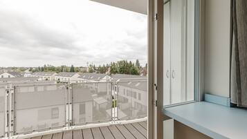 Business-Einzelzimmer | Blick vom Balkon