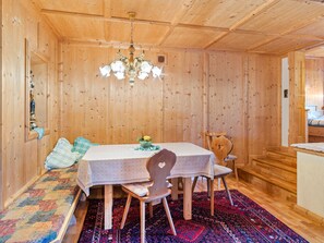 Apartment | Dining - Enticing Apartment in Zellberg With Fireplace (Zellberg)