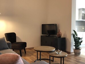 Cottage | Salle de séjour | Cheminée