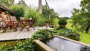 Balcony - Cozy Apartment in Altreichenau near Forest (Neureichenau)