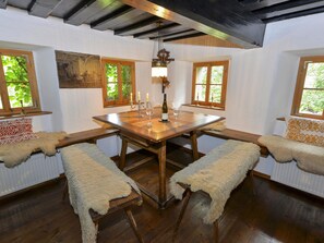 Dining - Alluring Apartment in Altreichenau With Garden (Neureichenau)