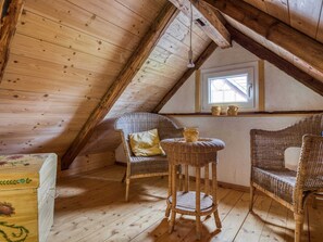 Casa | 1 dormitorio, mobiliario individual, ropa de cama