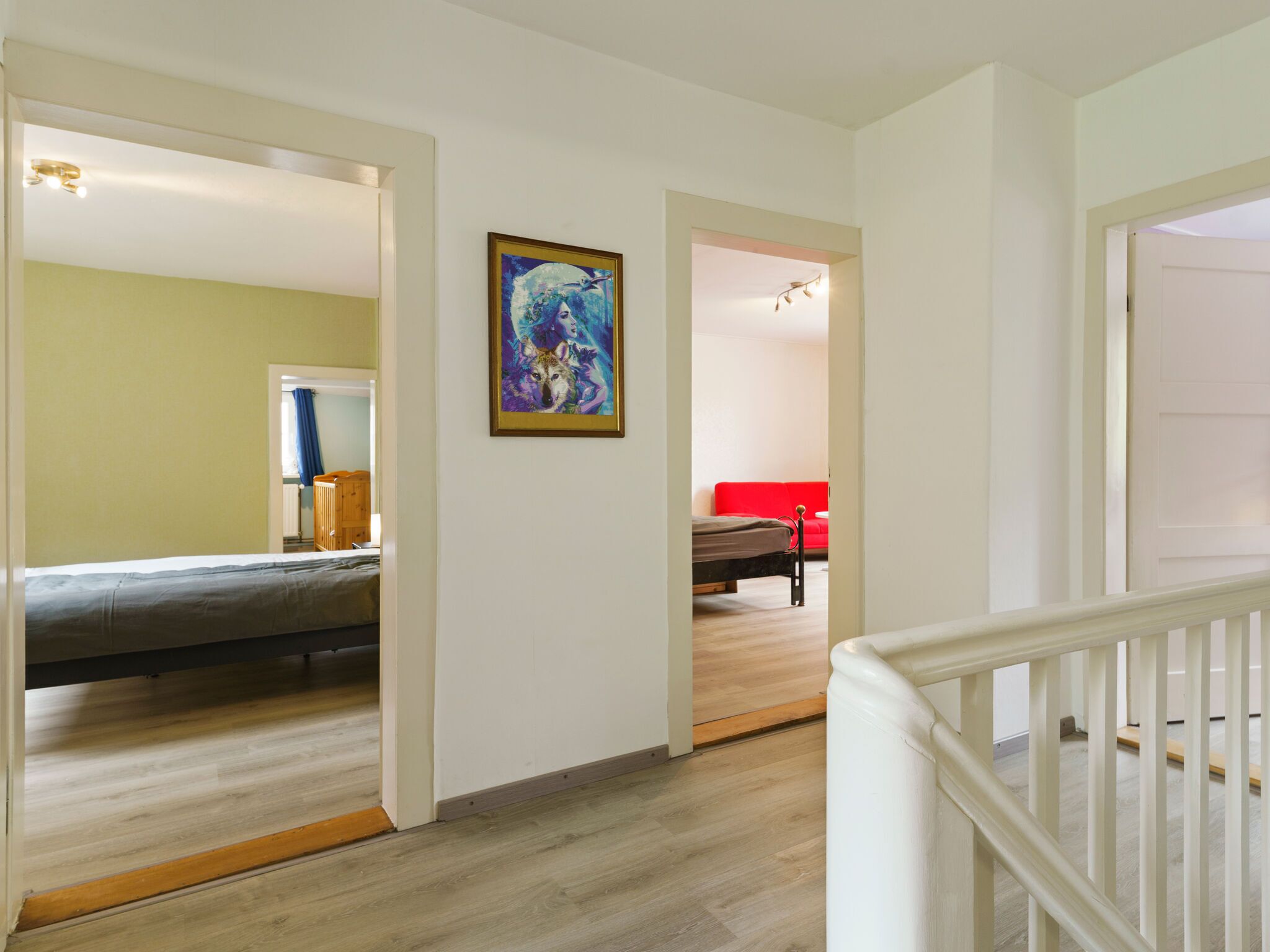 5 chambres, draps fournis