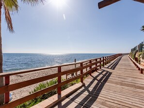 Balcony - Lovely and Super Decorated Apartment in Mijas Playa With Seaview! (Mijas)