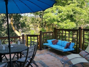 Balcony - Serene Holiday Home in Lagrasse With Terrace (Lagrasse)