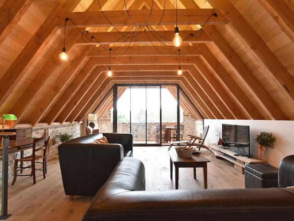 House | Living room - Spacious Holiday Home in Thégra With Private Pool (Thegra)