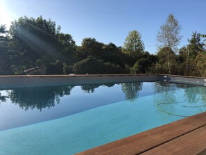 Outdoor pool - Spacious Holiday Home in Thégra With Private Pool (Thegra)