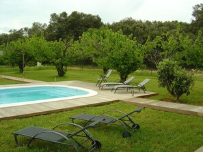 Outdoor pool, a heated pool - Secluded Holiday Home in Ornac With Private Swimming Pool (Orgnac-l'Aven)