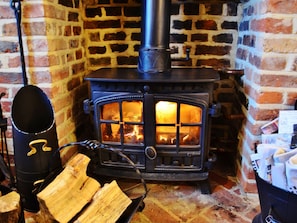 TV, fireplace, DVD player - Lovely Holiday Home in Spalding With Private Garden (King's Lynn)