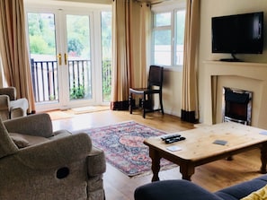 House | Living room | Fireplace