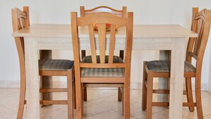 Dining - Simplistic Marijas Apartment in Fažana near Sea Beach (Pula)