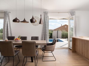 Dining - Secluded Villa in Murvica With Terrace (Policnik)