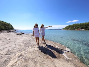 Apartment | View from property - Fabulous Holiday Home in Pakostane With Swimming Pool (Pakostane)