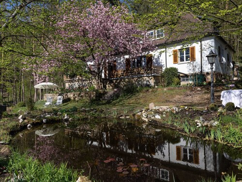 Ferienwohnung in Oberfranken mit Garten