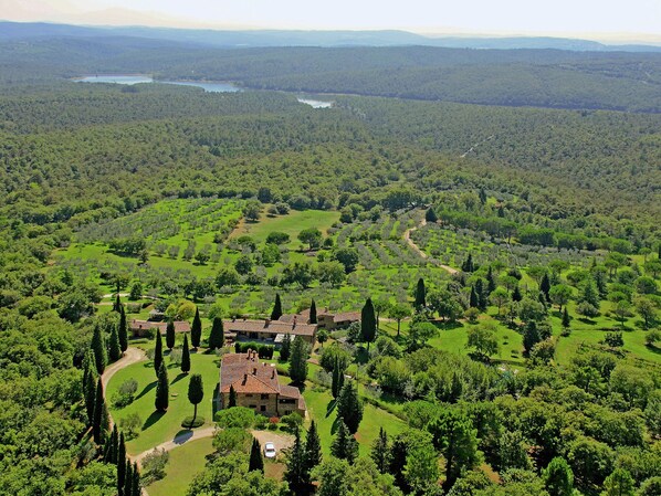 Exterior - Majestic Farmhouse in Lucignano With Swimming Pool (Lucignano)