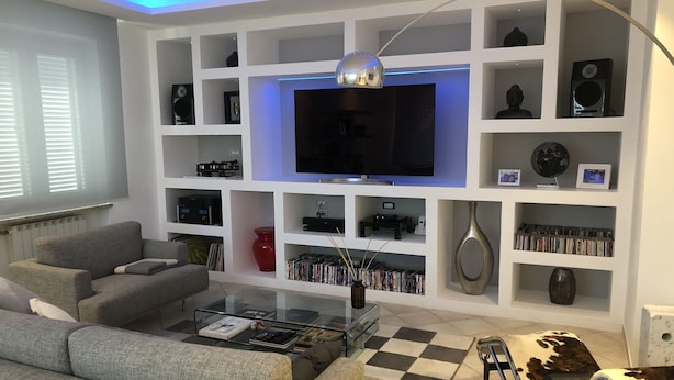 Villa | Living room | DVD player - Serene Villa in Vetralla With Patio (Calcata)