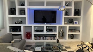 Villa | Living room | DVD player - Serene Villa in Vetralla With Patio (Calcata)