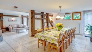 Dining - Comfortable Holiday Home in Petit-croix Near Novillard (Petit-Croix)