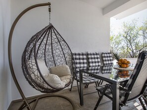 Balcony - Secluded Holiday Home in Cesarica near Sea (Karlobag)