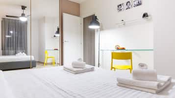 Appartamento, 2 camere da letto | Wi-Fi gratuito, lenzuola