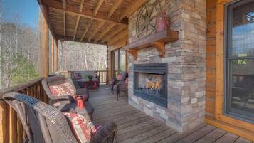 Kabin, 3 kamar tidur | Balkon