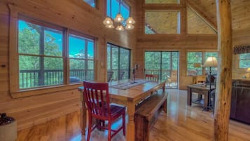 Cabin, 3 Bedrooms | Private kitchen | Fridge, microwave, stovetop, dishwasher