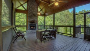 Ferienhütte, 3 Schlafzimmer | Balkon