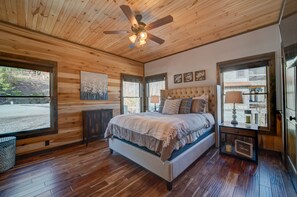 Cabaña, 3 habitaciones | 3 dormitorios, tabla de planchar con plancha, wifi gratis y ropa de cama