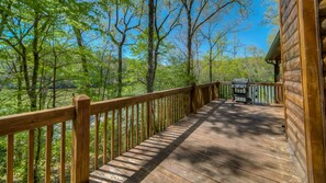 Cabin, 4 Bedrooms | Balcony