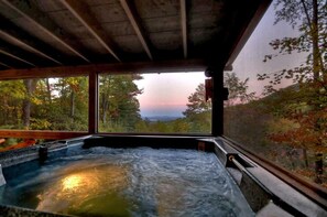 Cabin, 1 Bedroom | Private spa tub - Cozy View by Escape to Blue Ridge (Blue Ridge)