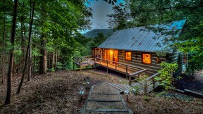 Cabin, 1 Bedroom | Exterior - Cozy View by Escape to Blue Ridge (Blue Ridge)