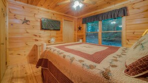 Cabaña, 3 habitaciones | 3 habitaciones, tabla de planchar con plancha y wifi gratis 