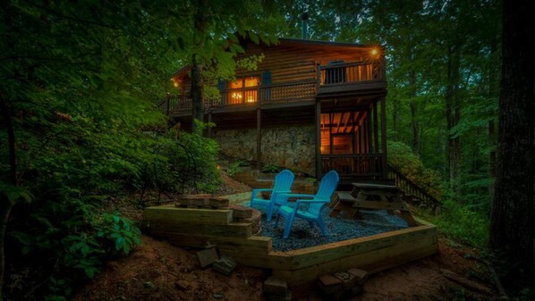Cabin, 3 Bedrooms | Property grounds - Cherokee Creek by Escape to Blue Ridge (Blue Ridge)