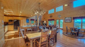 Cabin, 3 Bedrooms | Dining - Dancing Bear by Escape to Blue Ridge (Morganton)