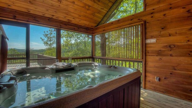 Cabin, 3 Bedrooms | Spa - Dancing Bear by Escape to Blue Ridge (Morganton)