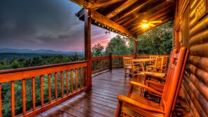 Cabin, 3 Bedrooms | Terrace/patio - Bear Hug by Escape to Blue Ridge (Morganton)