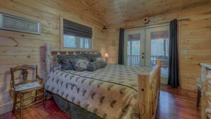 Cabin, 4 Bedrooms | 4 bedrooms, iron/ironing board, free WiFi, bed sheets - Colby's Cabin by Escape to Blue Ridge (Blue Ridge)