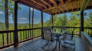 Cabin, 4 Bedrooms | Balcony
