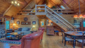 Interior - Eagles Nest by Escape to Blue Ridge (Morganton)