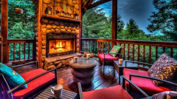 Cabin, 3 Bedrooms | Balcony - Above It All by Escape to Blue Ridge (Blue Ridge)